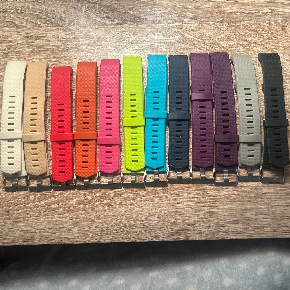 Fitbit Charge 2 Watch Elastomer Sports Watch Bands (12 sets)